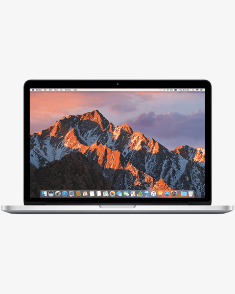 MacBook Pro 13 Zoll | Core i5 2.9 GHz | 512 GB SSD | 16 GB RAM | Silber (Anfang 2015) | Retina | Qwerty