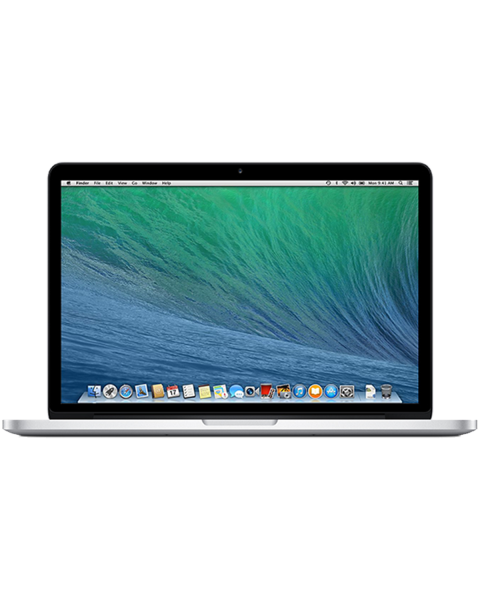MacBook Pro 13 Zoll | Core i5 2,6 GHz | 256 GB SSD | 8 GB RAM | Silber (Mitte 2014) | Retina | Qwerty