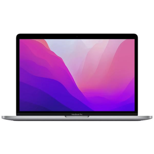 MacBook Pro 13 Zoll | Touch Bar | Apple M2 8-core | 256 GB SSD | 8 GB RAM | Spacegrau (2022) | Qwerty