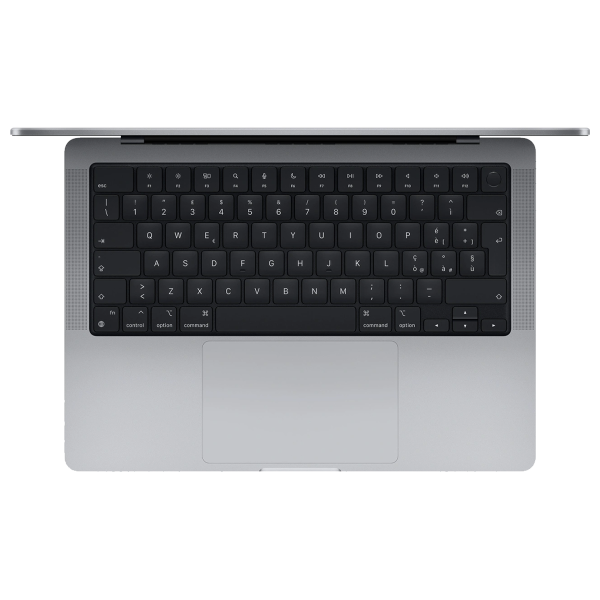 Macbook Pro 14 Zoll | Apple M1 Pro 10-Core | 1 TB SSD | 16 GB RAM | Spacegrau (2021) | Retina | 16-core GPU | Qwerty/Azerty/Qwertz