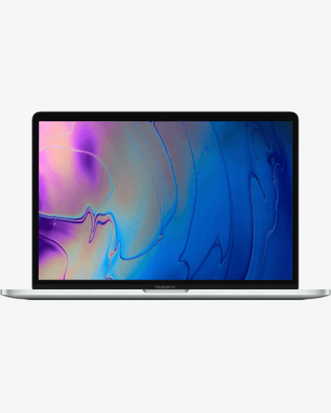 MacBook Pro 15 Zoll | Core i7 2,2 GHz | 256 GB SSD | 16 GB RAM | Silber (2018) | Qwerty/Azerty/Qwertz