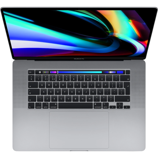 MacBook Pro 16 Zoll | Touch Bar | Core i7 2.6 GHz | 512 GB SSD | 32 GB RAM | Spacegrau (2019) | Qwerty