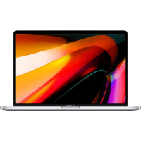 MacBook Pro 16 Zoll | Touch Bar | Core i9 2.4 GHz | 512 GB SSD | 32 GB RAM | Silber (2019) | Qwerty/Azerty/Qwertz