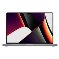 Macbook Pro 16 Zoll | Apple M1 Pro 10-core | 512 GB SSD | 16 GB RAM | Spacegrau (2021) | Retina | 16-core GPU | Qwerty