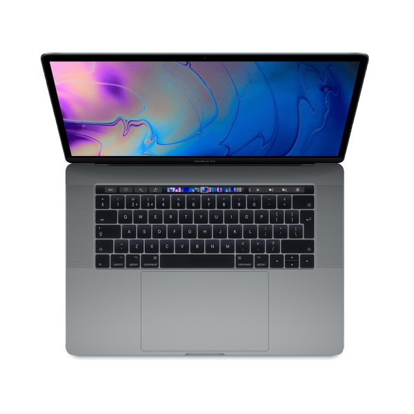 MacBook Pro 15 Zoll | Touch Bar | Core i9 2.3 GHz | 256 GB SSD | 16 GB RAM | Spacegrau (2019) | Qwerty