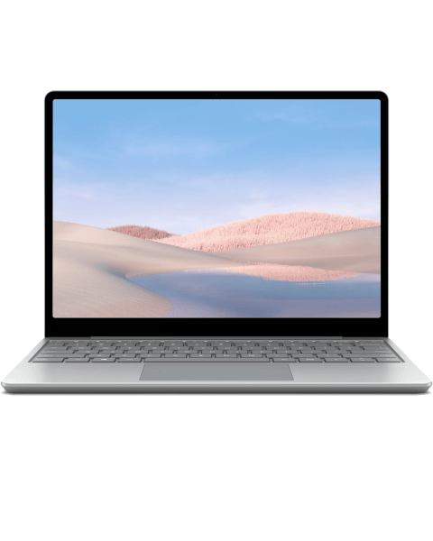 Microsoft Surface Laptop Go | 12,45-Zoll Touchscreen | 10. Generation i5 | 128 GB SSD | 8 GB RAM | Silber | QWERTZ
