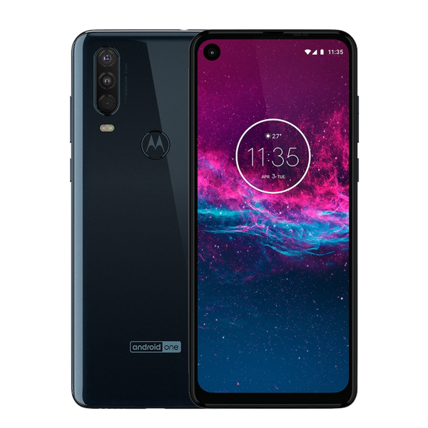 Refurbished Motorola One Action | 128GB | Blau