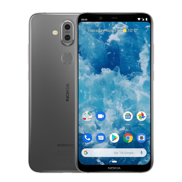 Refurbished Nokia 8.1 | 64GB | Grau