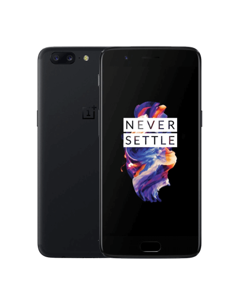 Refurbished OnePlus 5 | 128GB | Schwarz | Dual