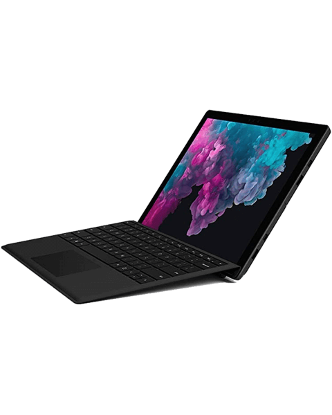 Refurbished Microsoft Surface Pro 5 | 12.3 inch | 7e generatie i5 | 256GB SSD | 8GB RAM | Schwarz QWERTY keyboard  | Ohne Pen