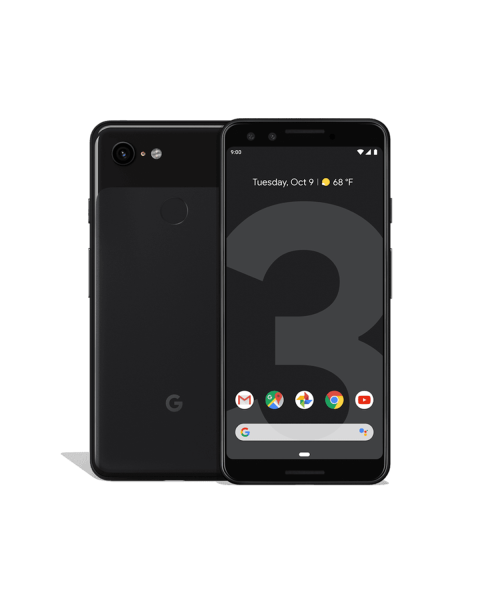 Refurbished Google Pixel 3 64GB Schwarz