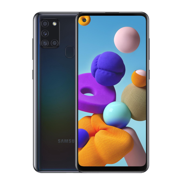 Refurbished Samsung Galaxy A21S 32 GB Schwarz