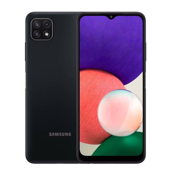 Refurbished Samsung Galaxy A22 128GB Schwarz | 5G