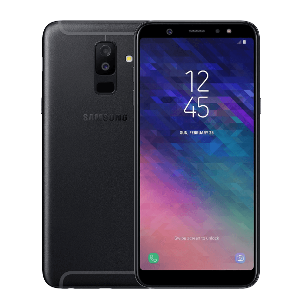 Refurbished Samsung Galaxy A6+ 32GB Schwarz (2018)