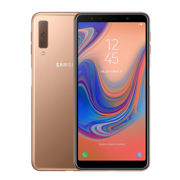 Refurbished Samsung Galaxy A7 64 GB Gold