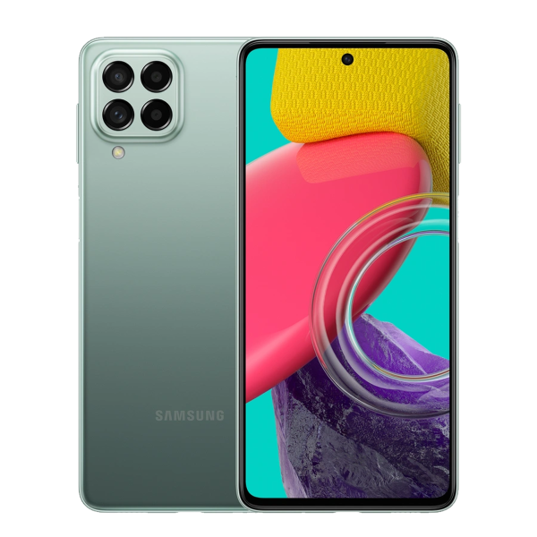 Refurbished Samsung Galaxy M53 128GB Gr&uuml;n | 5G