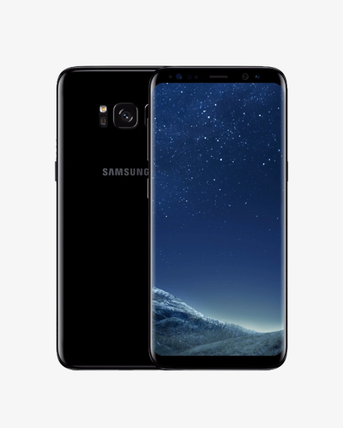 Refurbished Samsung Galaxy S8 Plus 64 GB Schwarz