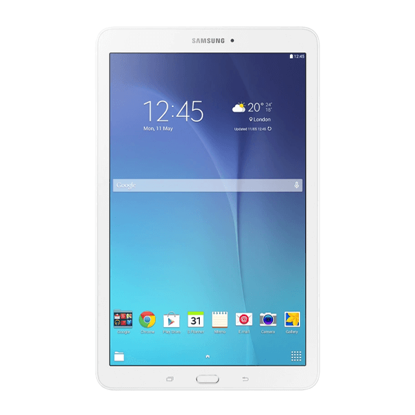 Refurbished Samsung Tab E | 9.6 Zoll | 32GB | WiFi + 3G | Wei&szlig;