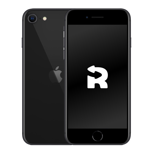 Refurbished iPhone SE 64GB Schwarz (2020) | Ohne Kabel und Ladegerät