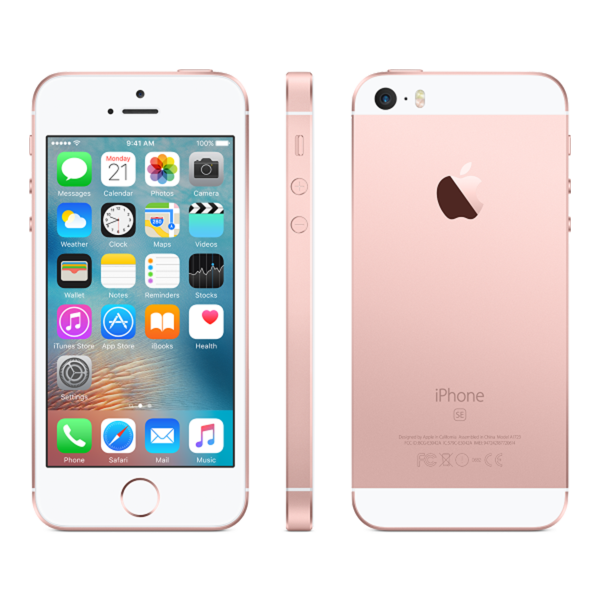 Refurbished iPhone SE 128 GB Roségold (2016)