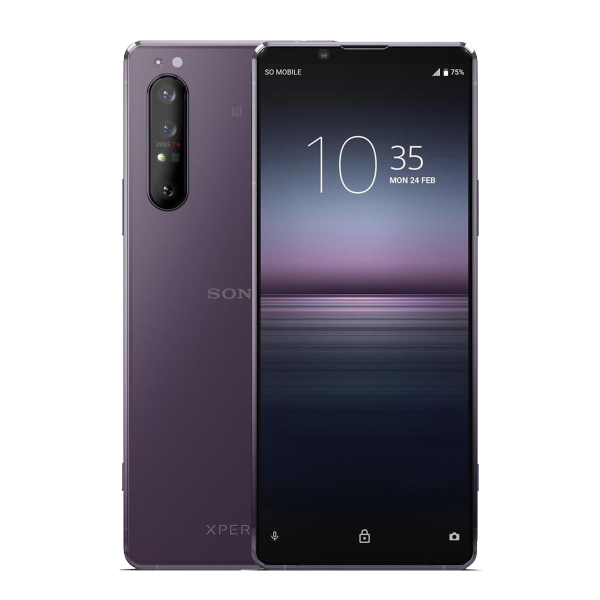 Refurbished Sony Xperia 1 II | 256GB | Violett | 5G