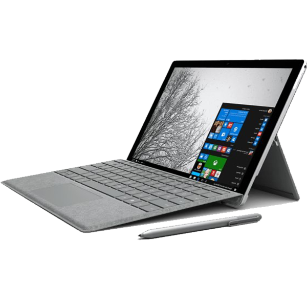 Refurbished Microsoft Surface Pro 3 | 12.3 inch | 4e generatie i5 | 256GB SSD | 8GB RAM | Grau QWERTY keyboard | Ohne Pen