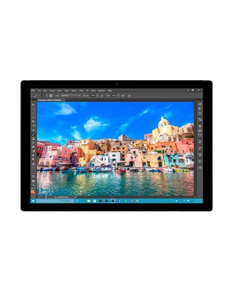 Refurbished Microsoft Surface Pro 4 | 12.3 inch | 6e generatie i5 | 256GB SSD | 8GB RAM | Virtuel keyboard | Ohne Pen