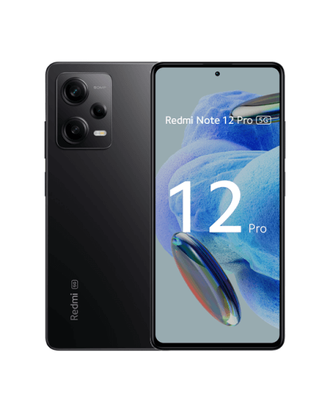 Refurbished Xiaomi Redmi Note 12 Pro | 128GB | Schwarz | 5G