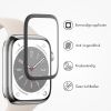 Accezz 2x Screenprotector met applicator Apple Watch Series 7-9 - 45 mm