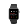 Refurbished Apple Watch Serie 2 | 42mm | Aluminium Silber | Schwarzes Sportarmband | GPS | WiFi