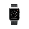 Refurbished Apple Watch Serie 2 | 38mm | Stainless Steel Silber | Schwarzes Sportarmband | GPS | WiFi