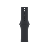 Refurbished Apple Watch Series 5 | 44mm | Titanium Silber | Schwarzes Sportarmband | GPS | WiFi + 4G