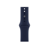 Refurbished Apple Watch Serie 6 | 40mm | Stainless Steel Gold | Deep Navy Sportarmband | GPS | WiFi + 4G