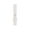 Refurbished Apple Watch Serie 6 | 44mm | Stainless Steel Silber | Weißes Sportarmband | GPS | WiFi + 4G | W1