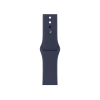 Refurbished Apple Watch Serie 8 | 45mm | Stainless Steel Graphit | Mitternachtblaues Sportarmband | GPS | WiFi + 4G