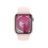 Refurbished Apple Watch Serie 9 | 41mm | Aluminium Rosa | Rosa Sportarmband S/M | GPS | WiFi + 4G