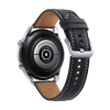 Refurbished Galaxy Watch3 | 41 | Edelstahlgehäuse Silber | Schwarzes Lederband | GPS | Wi-Fi + 4G